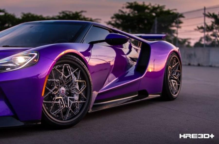 Детали экстерьера Ford GT on HRE Wheels (HRE3D+) 2019 года  (фото 10 из 41)